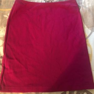 American Apparel ribbed pencil skirt